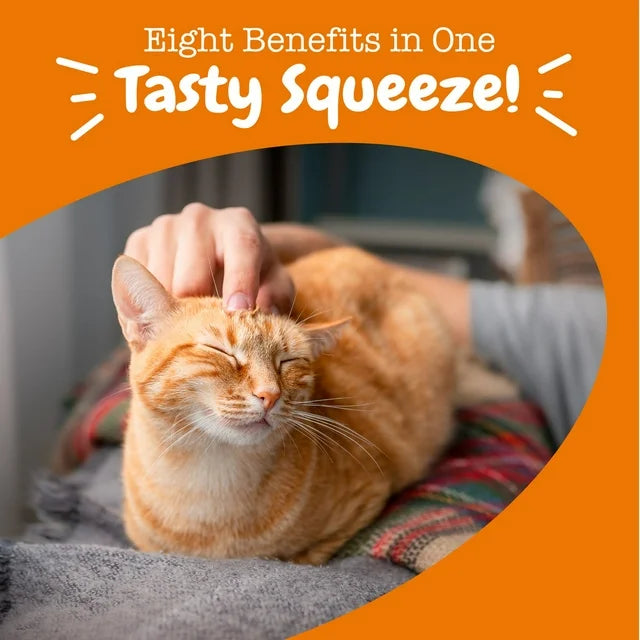 Zesty Paws 8-in-1 Multivitamin Cat Mousse, 3oz Tube