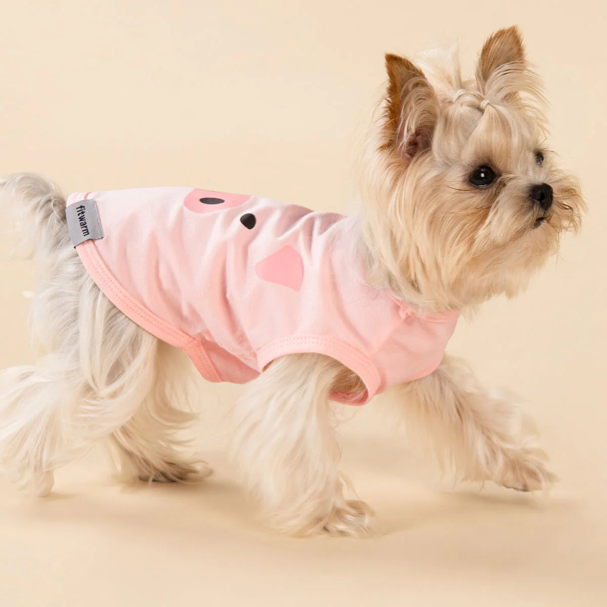 Cute Pink Pig Dog Shirt