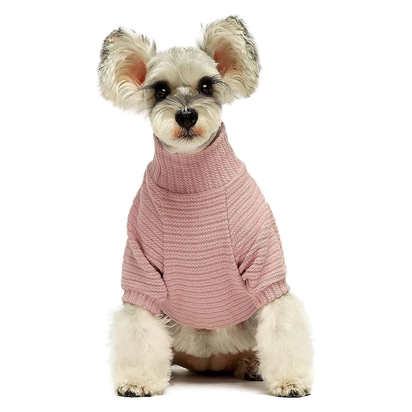 pijama cuello tortuga tejido