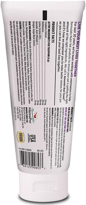 Uri- Ease Nutri-Vet, 3 onzas (Salud urinaria)