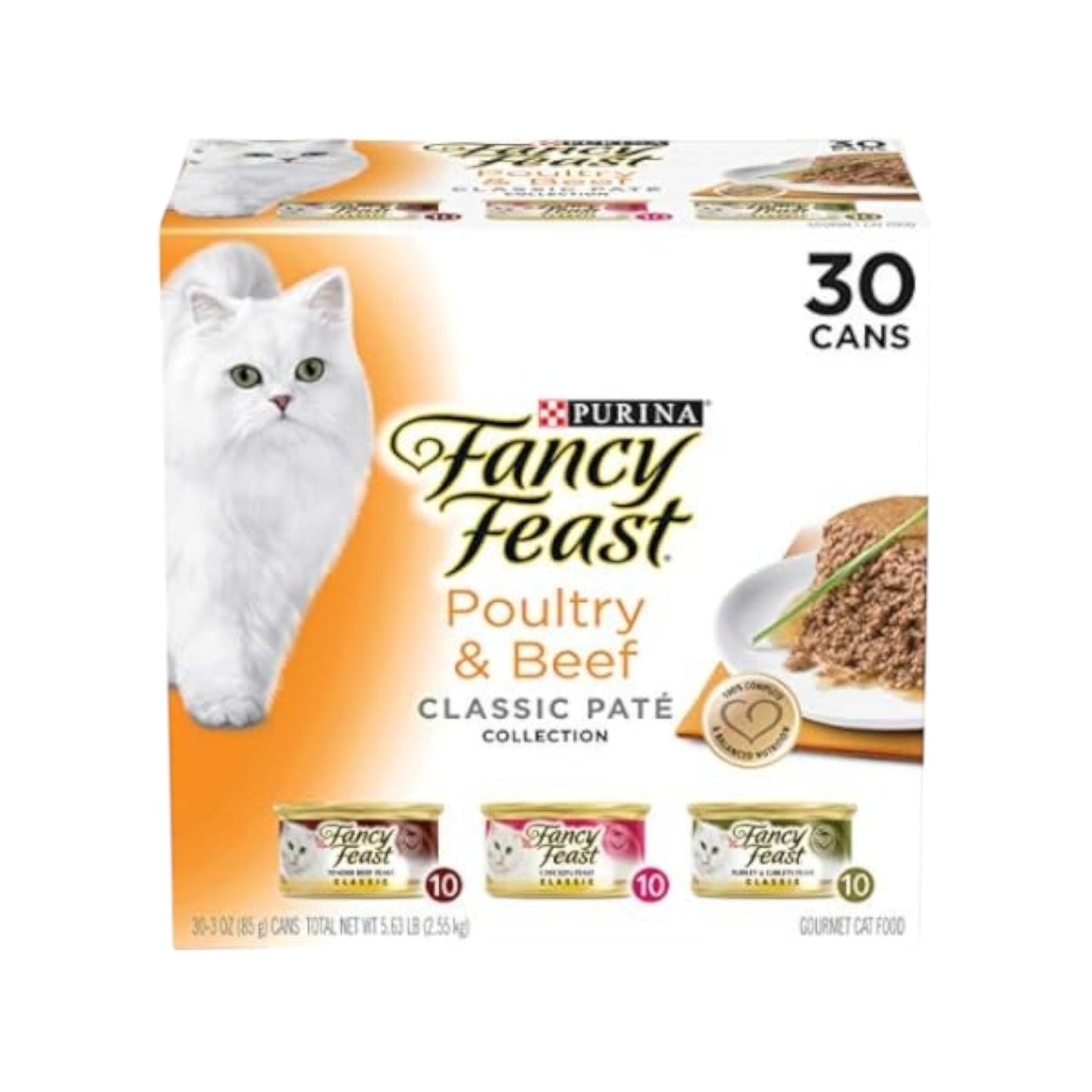 Purina Fancy Feast Poultry and Beef