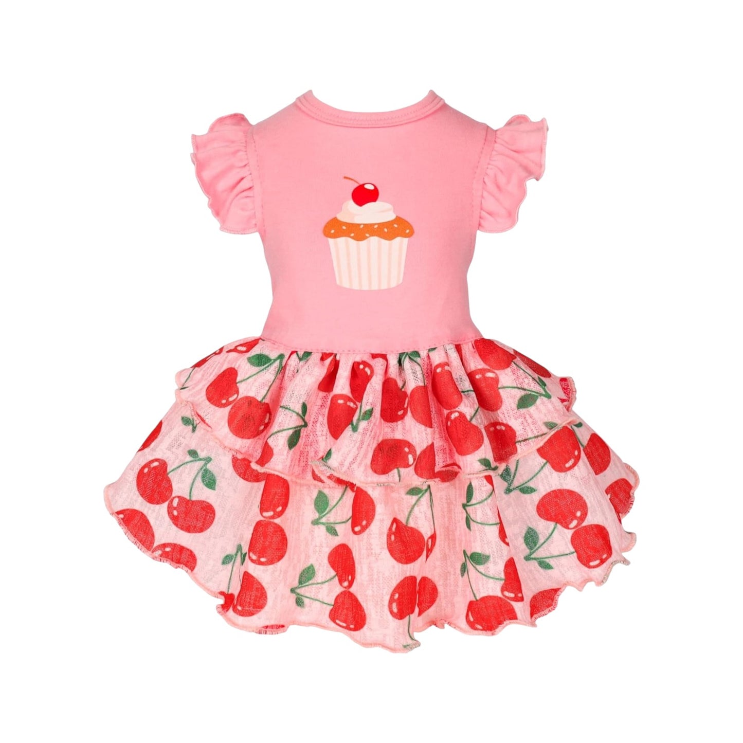 Fitwarm Cherry Cupcake Vestido