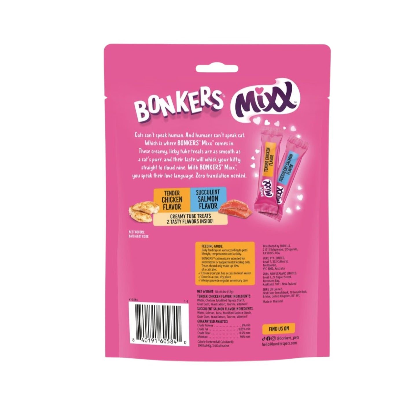 Bonkers mixx Grain free