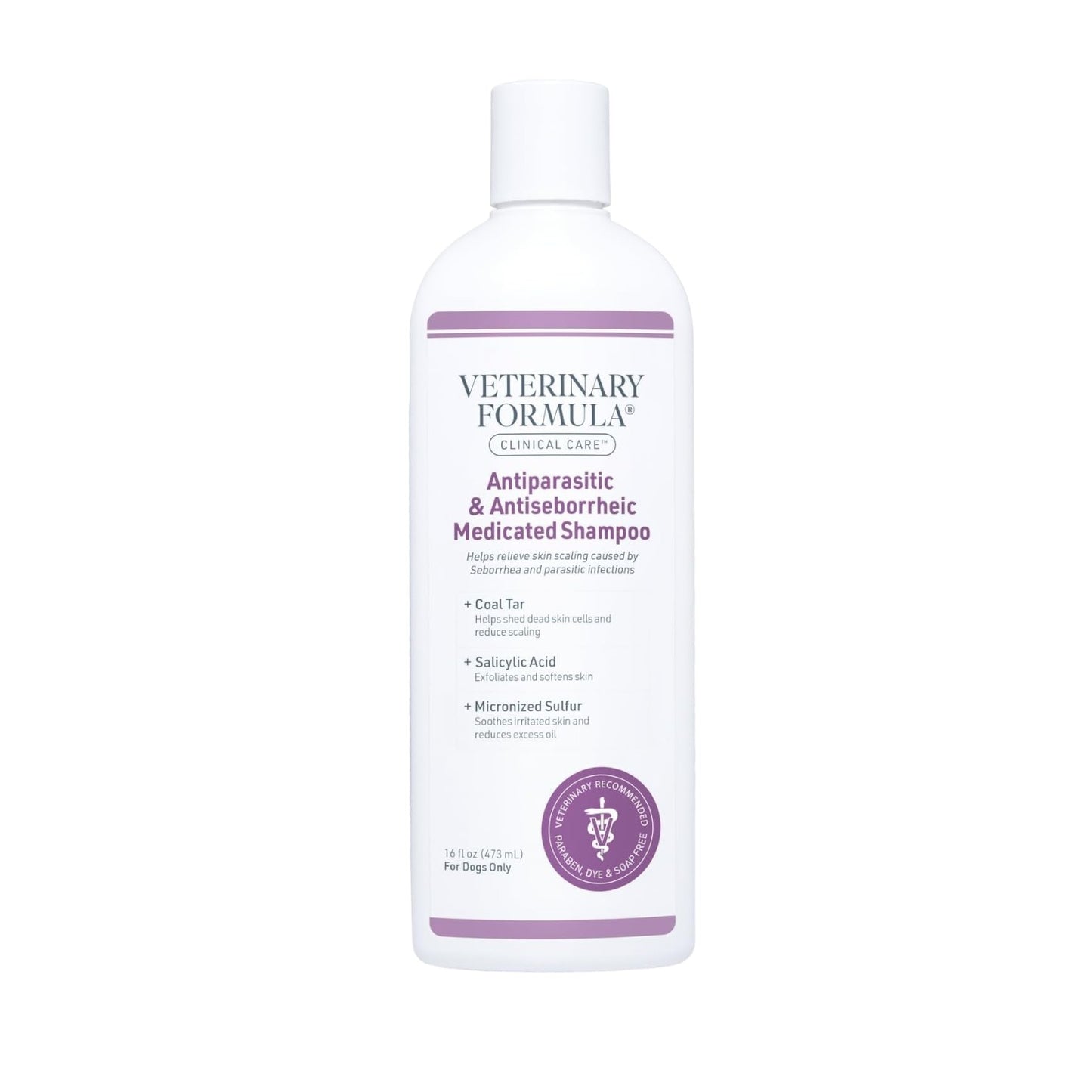 Veterinary Formula- Shampoo antiparasitario y antiseborreico para perros
