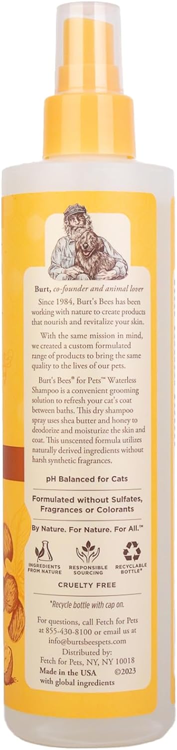 Burt's Bees Pet, Shampoo en seco para gatos