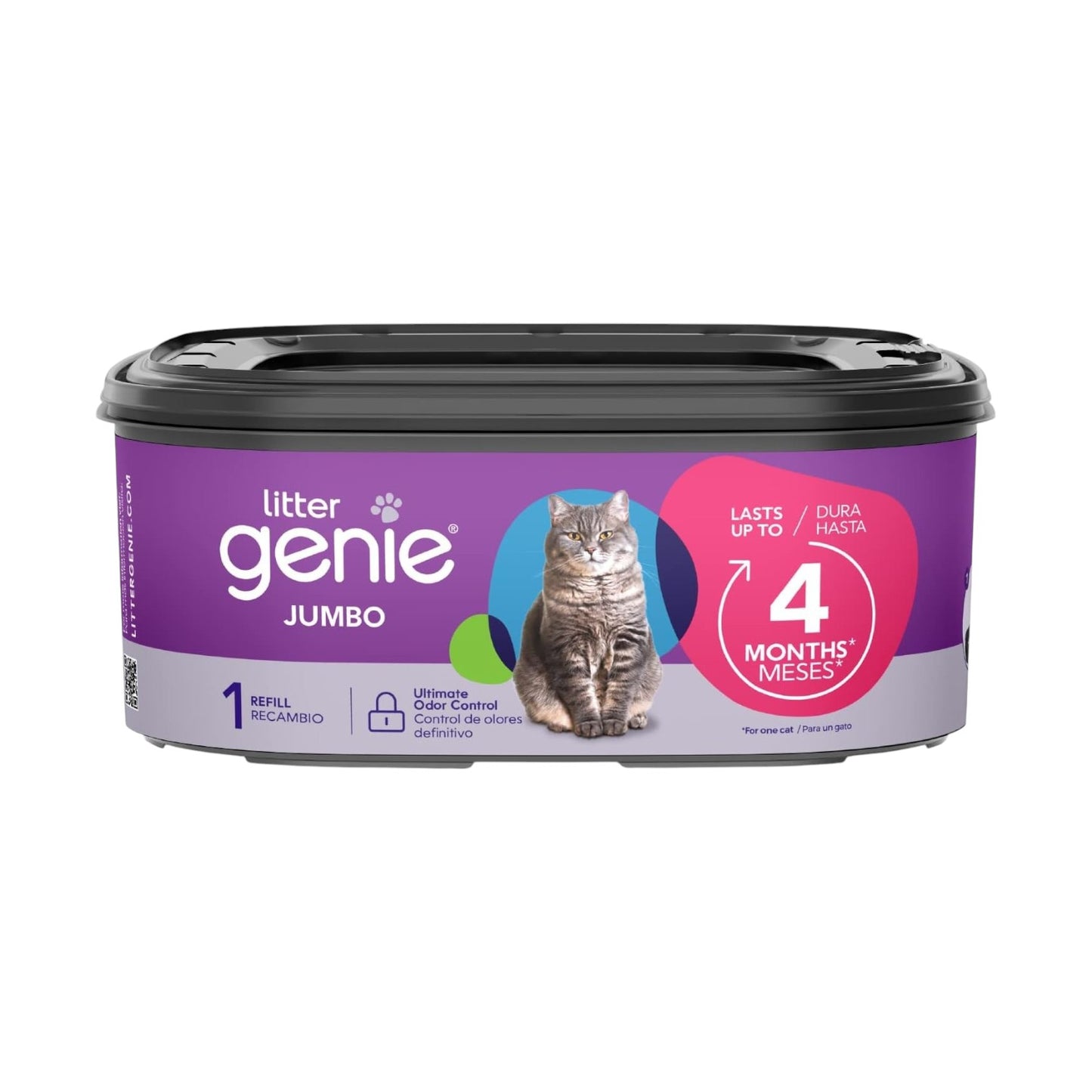 Litter Genie Bolsas de repuesto | Paquete de 1 Jumbo