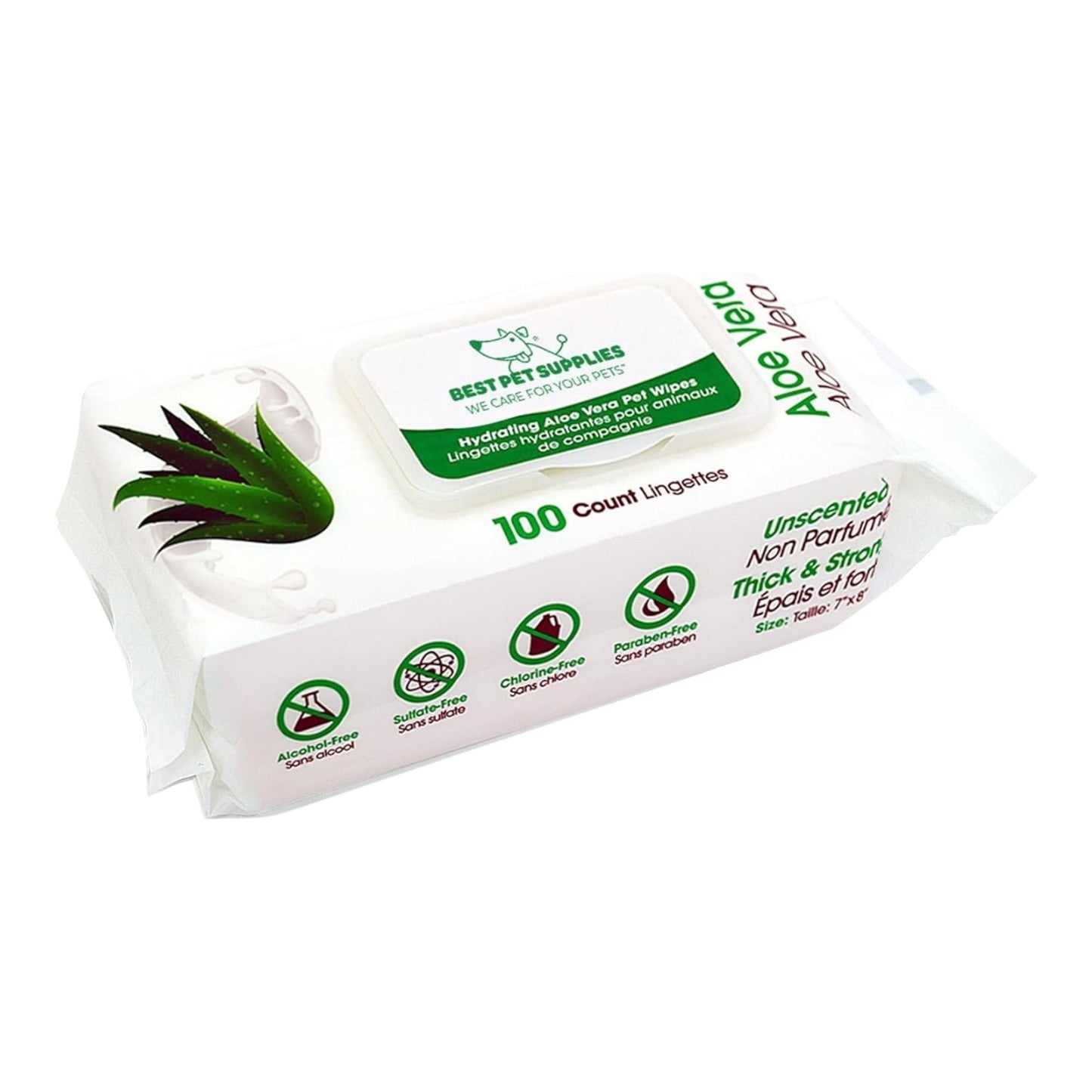 Best Pet Supplies - Toallitas de aseo para mascotas, para perros y gatos
