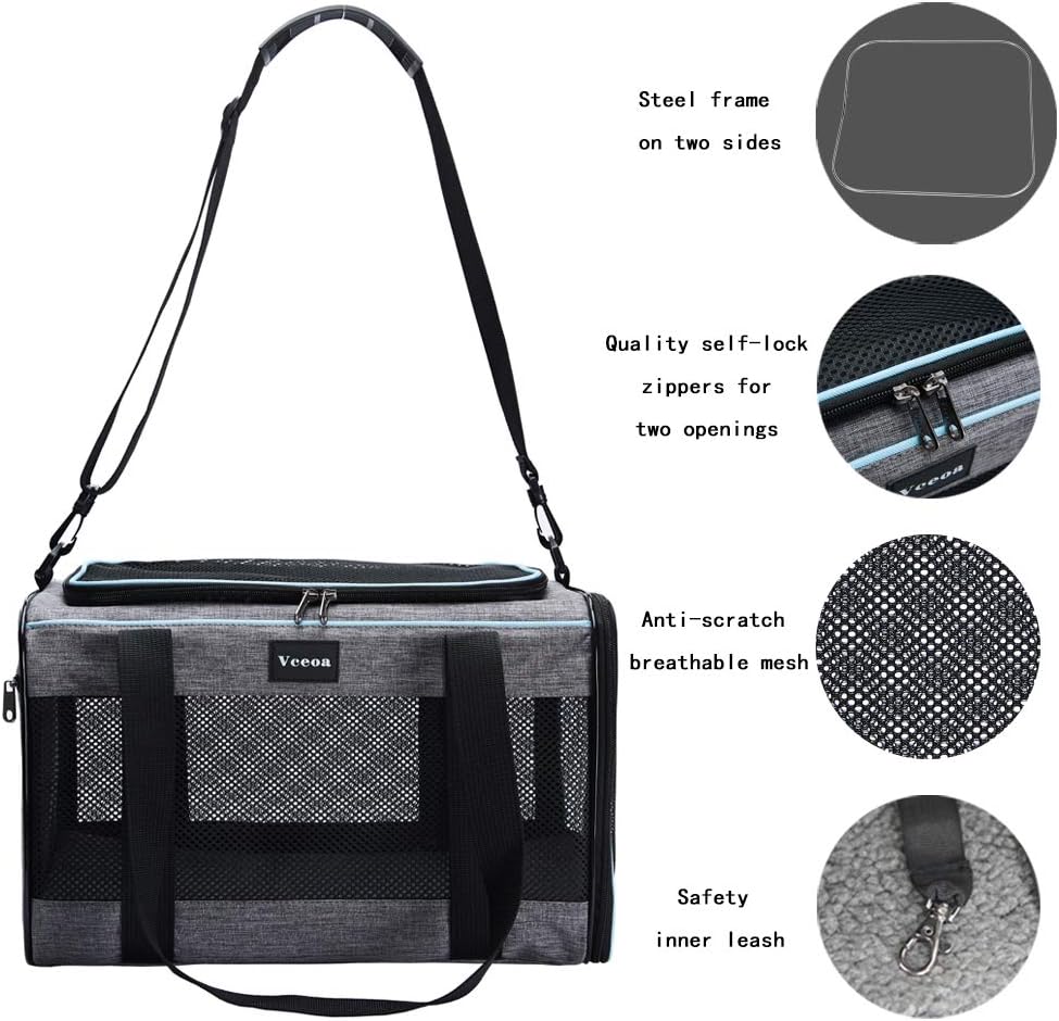 Maleta transportadora para perros y gatos