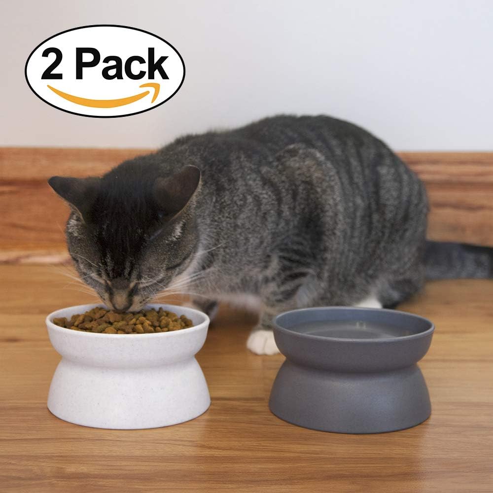 juego de cuencos de comida para gatos o perro raza pequeña