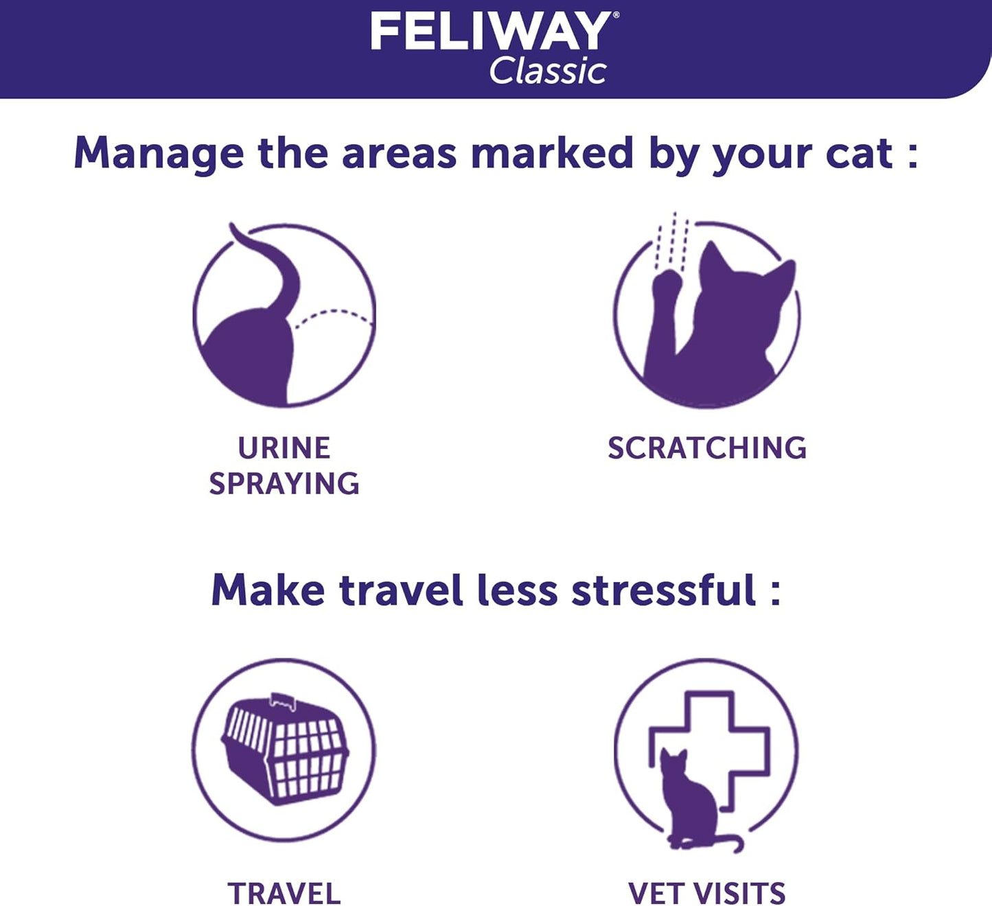 Feliway spray feromonas para gatos 2.02 fl oz