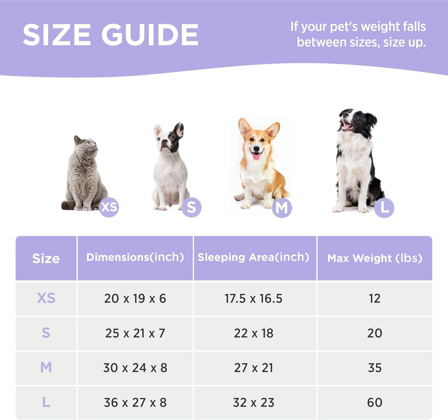 Lesure cama para perros pequeños