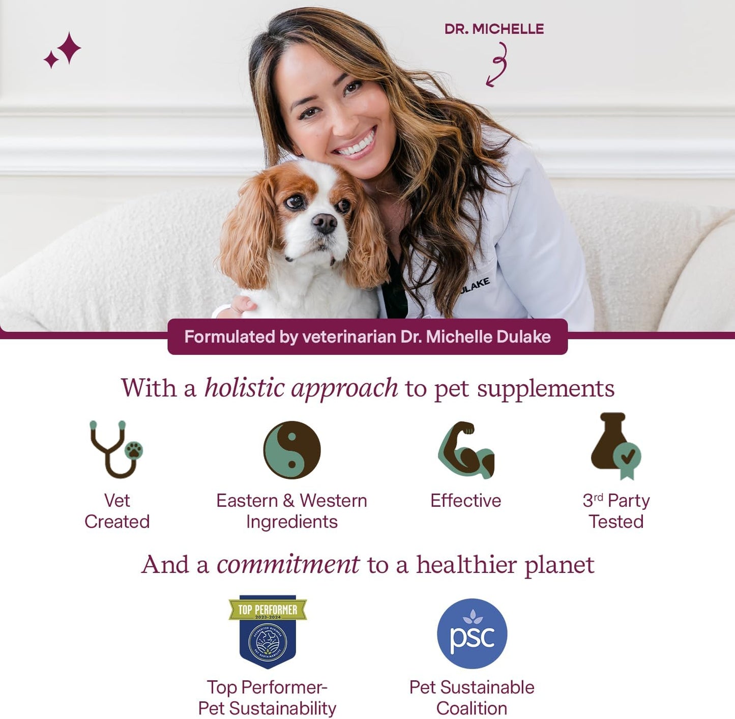 Fera Pet Organics Suplemento de arándano para la vejiga para perros y gatos - 60 cucharadas en polvo