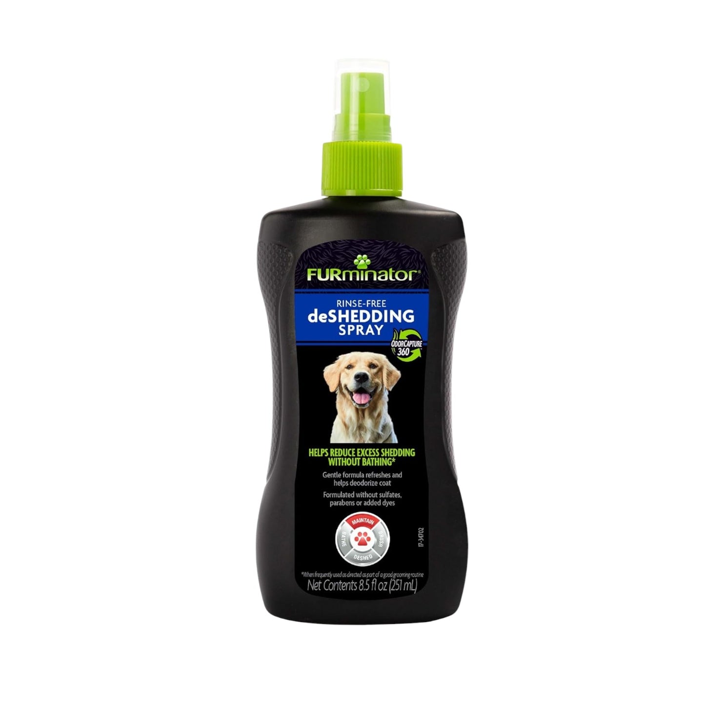 FURminator Spray antidesprendimiento sin agua sin enjuague para perros