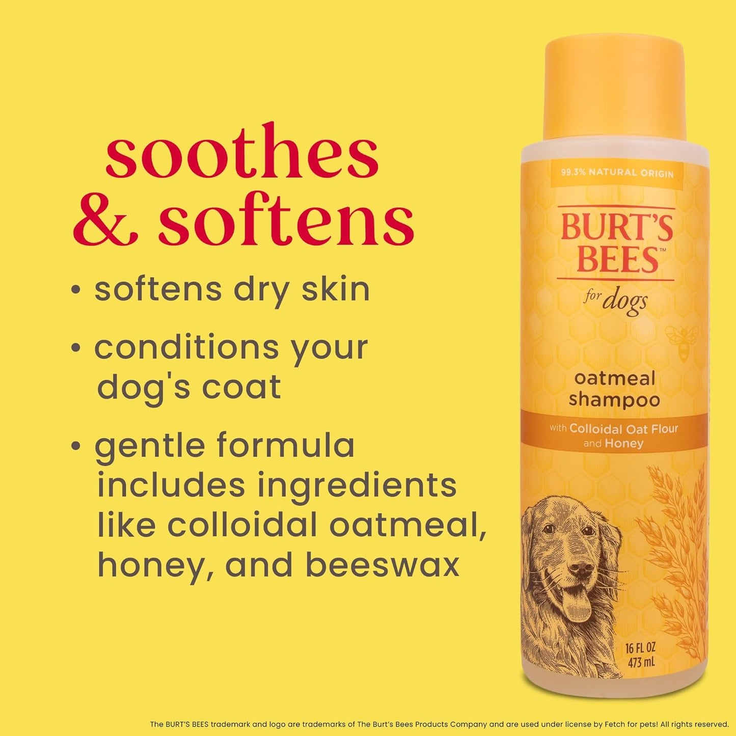 Shampoo de Avena para Perro de Burt 's Bees