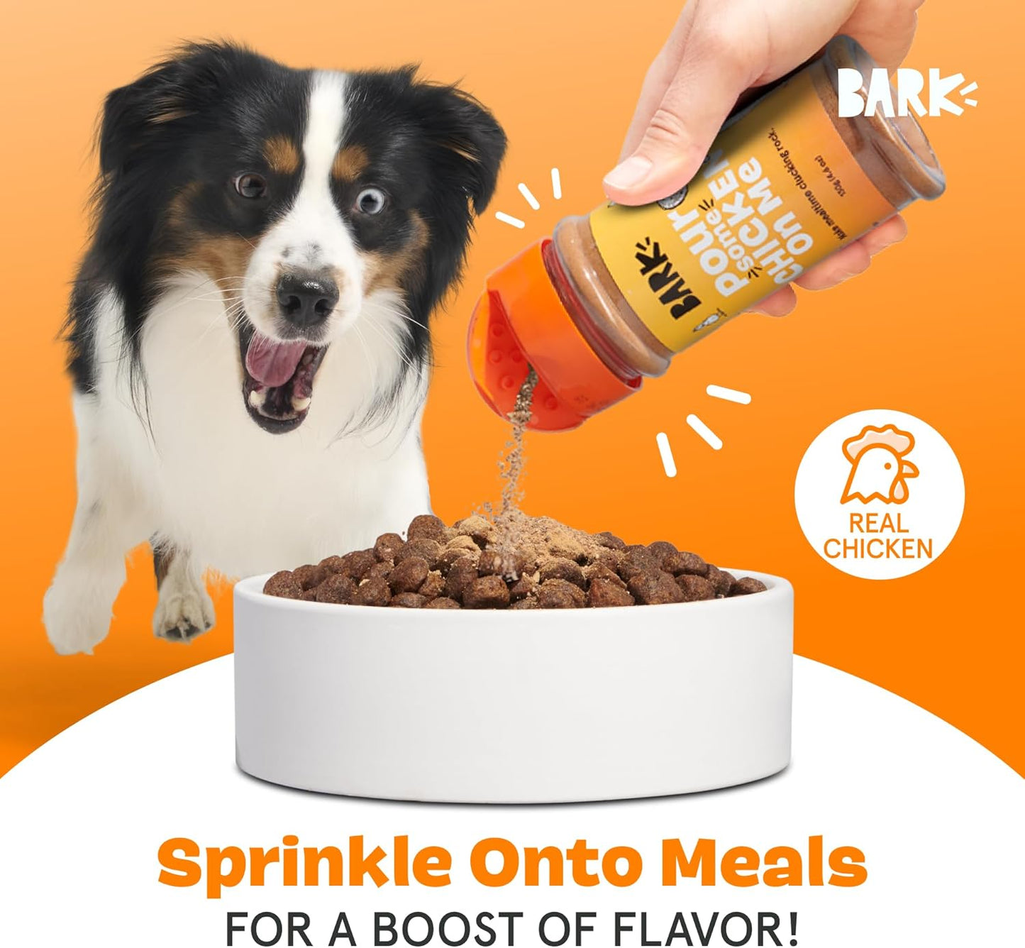 Bark - Sprinkles de pollo para perros