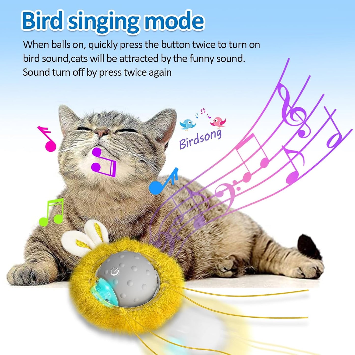 Juguete interactivo para gatos con movimiento