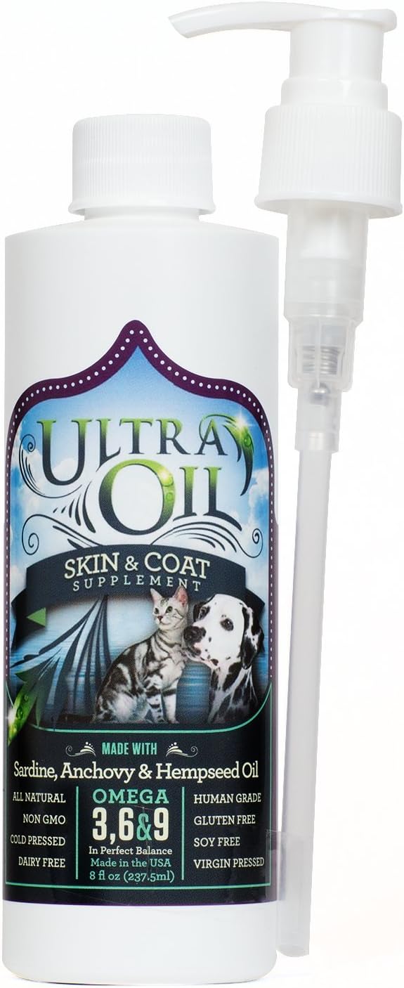 Ultra oil- aceite para la piel y el pelaje para perros y gatos