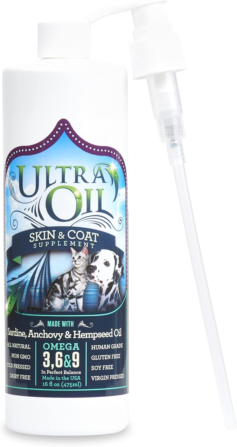 Ultra oil- aceite para la piel y el pelaje para perros y gatos