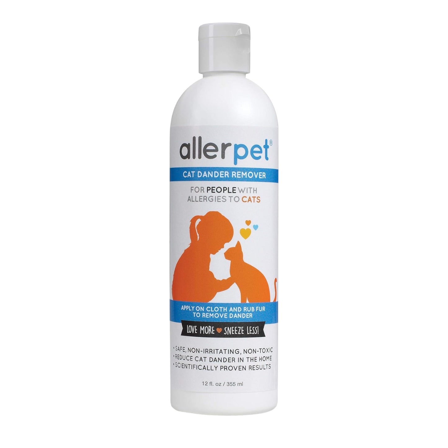 Removedor de caspa de gato de Allerpet, 12 oz