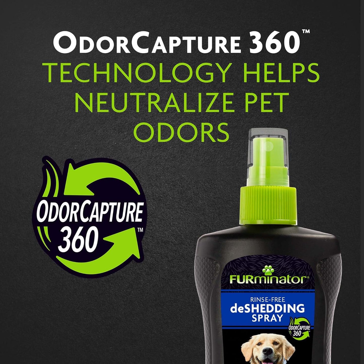 FURminator Spray antidesprendimiento sin agua sin enjuague para perros