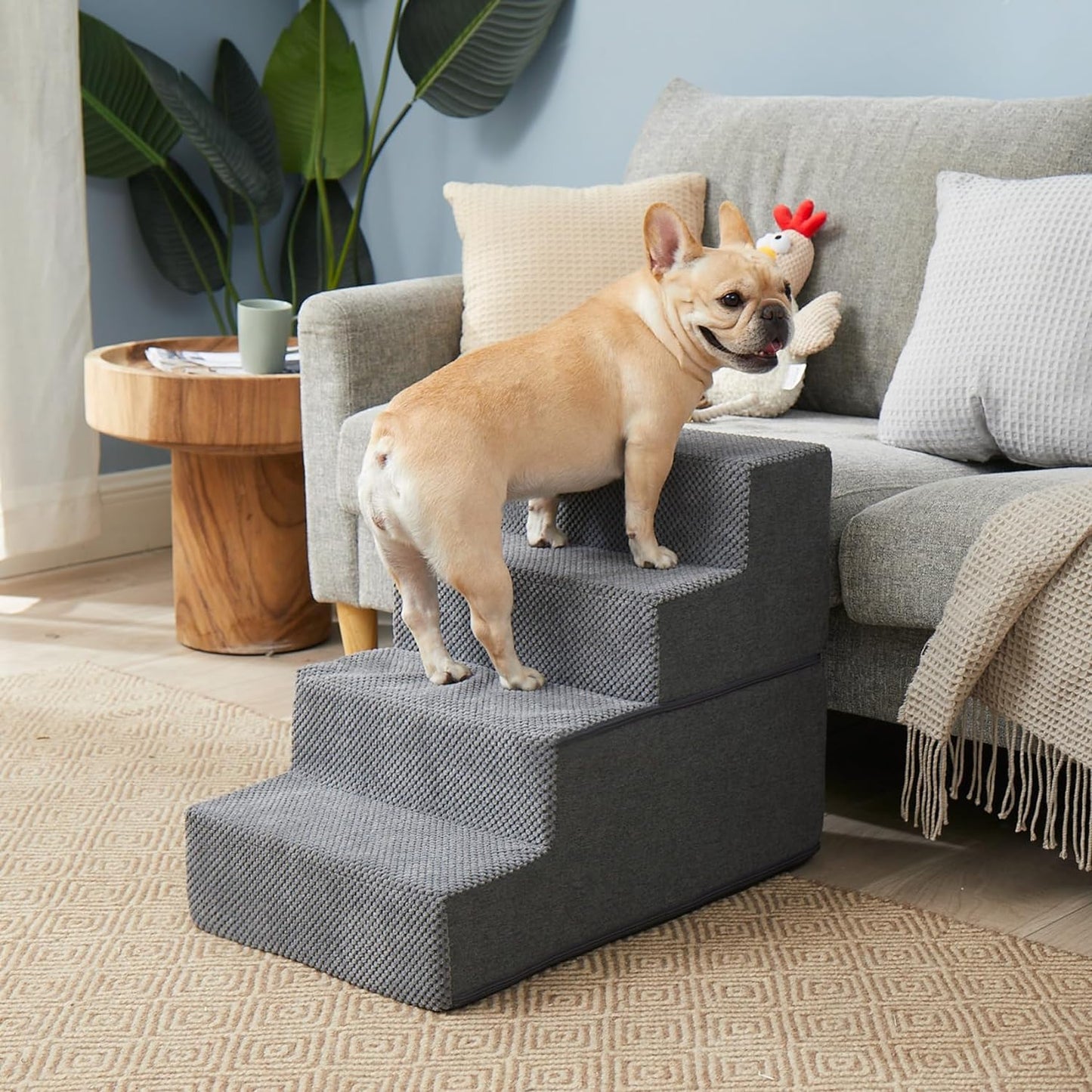 Escaleras para cama de 18 pulgadas de alto