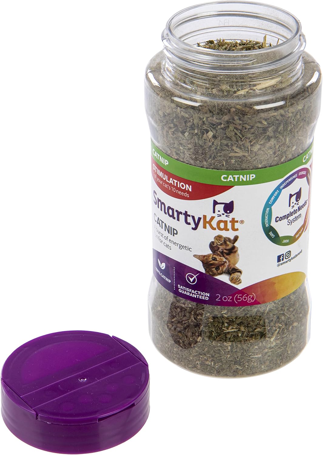Catnip SmartyKat para gatos y gatitos 56g
