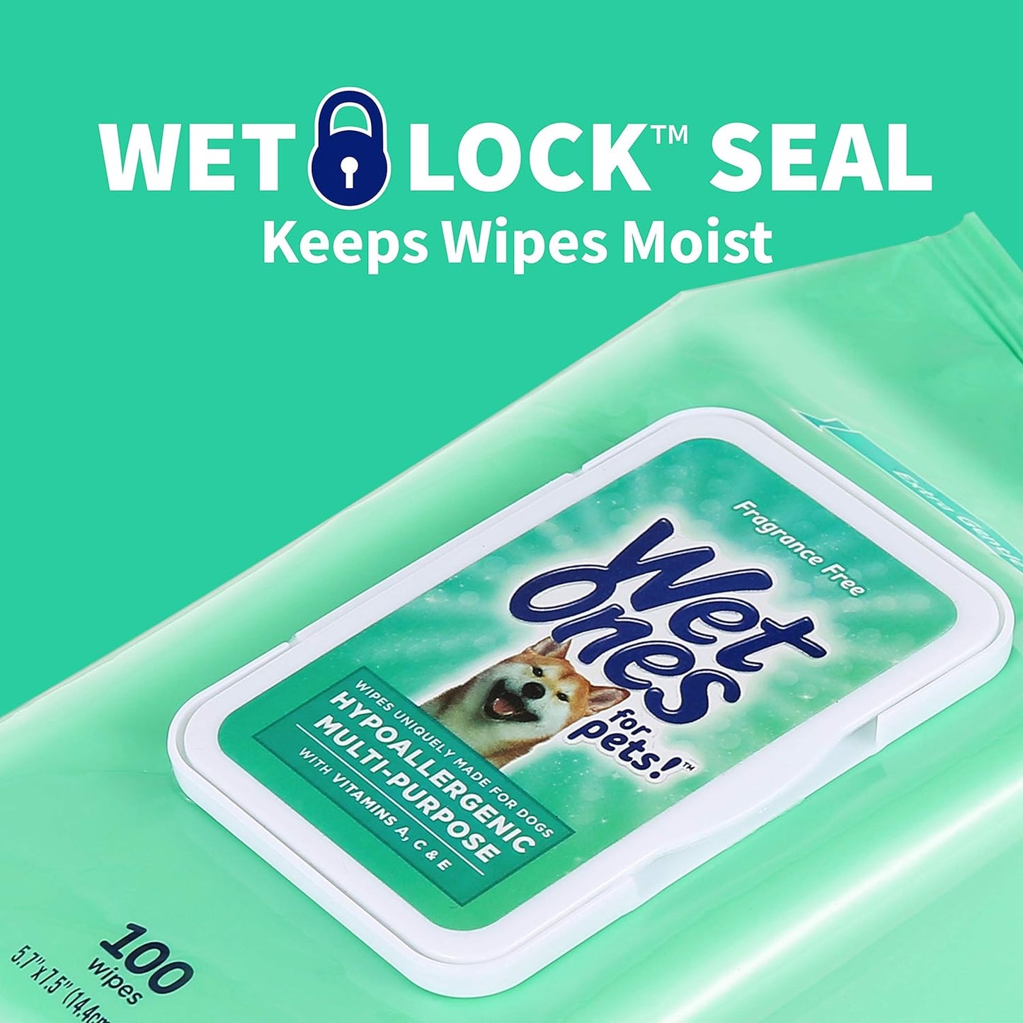 Wet Ones for Pets - Toallitas húmedas hipoalergénicas