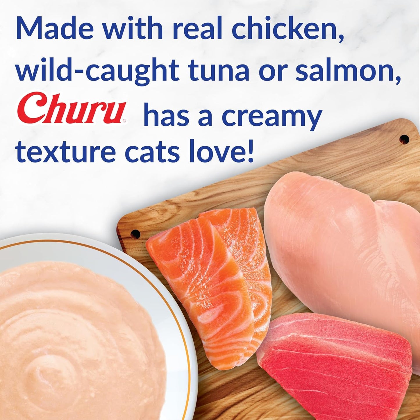 Inaba Churu Tuna & Seafood Variety Box 40PCS