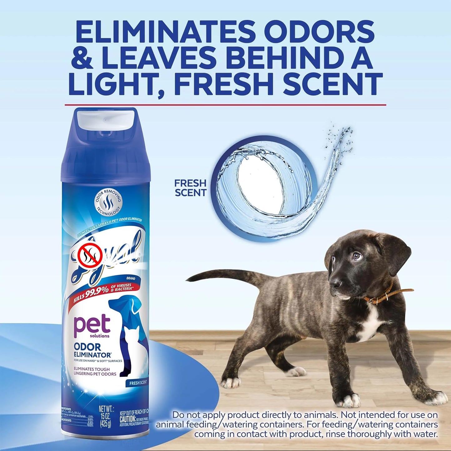 Lysol- Spray eliminador de olores para mascotas