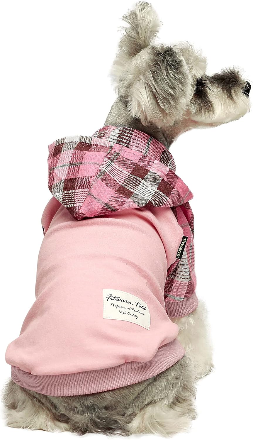 Hoodie 100 % algodón para perros y gatos
