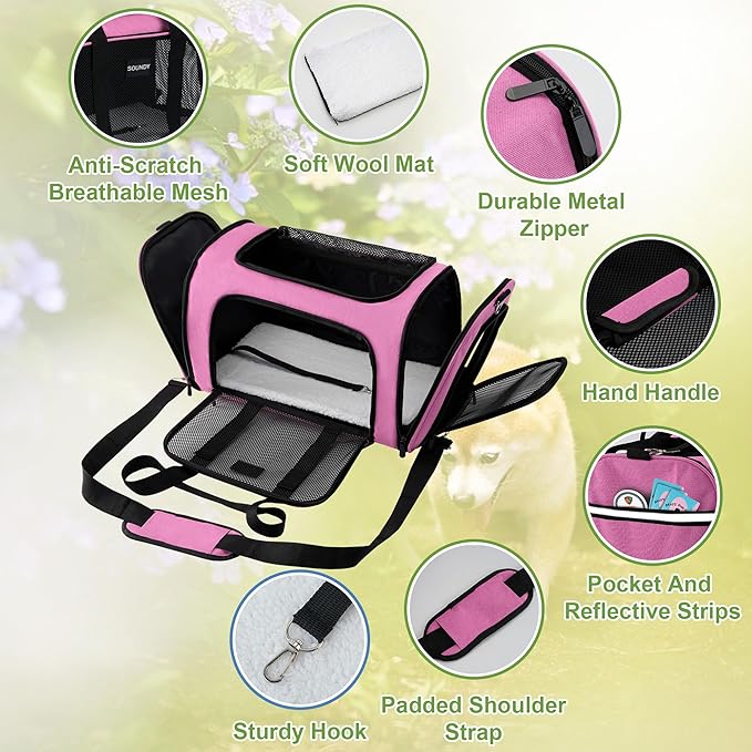 Soundy Transportador para perros y gatos