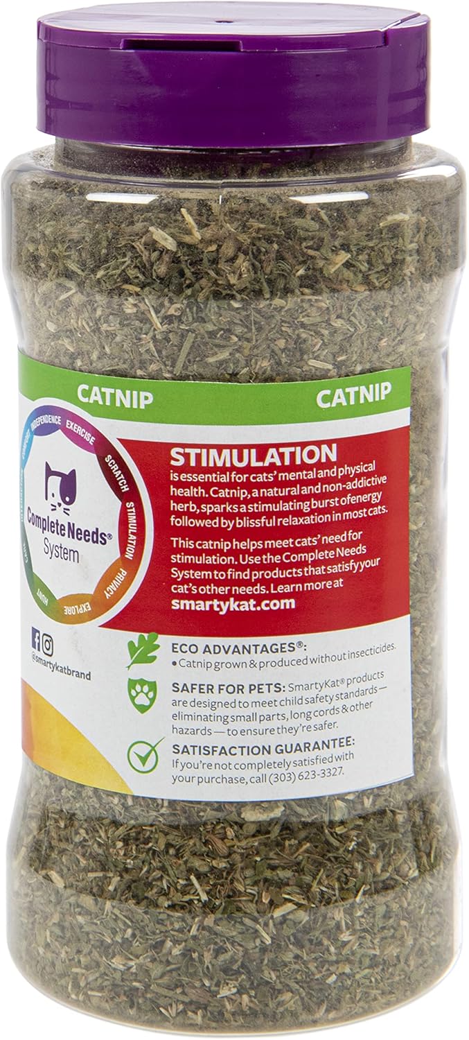 Catnip SmartyKat para gatos y gatitos 56g