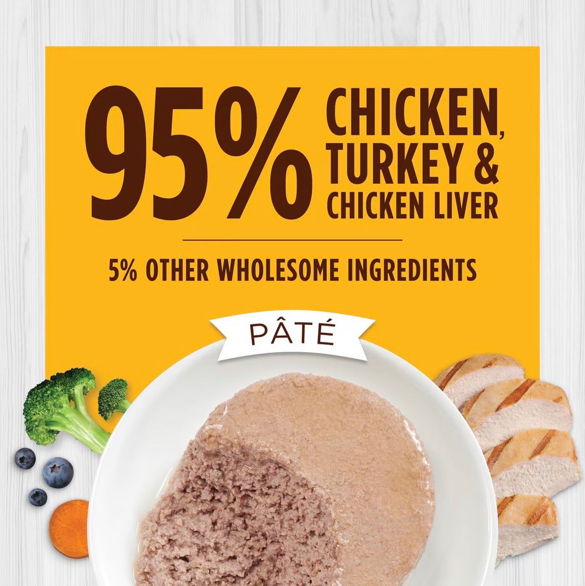 Instinct Original Pate Wet Cat Food, Grain Free Recipe - Real Chicken, 3 oz. Cans (Paquete de 24 unidades)