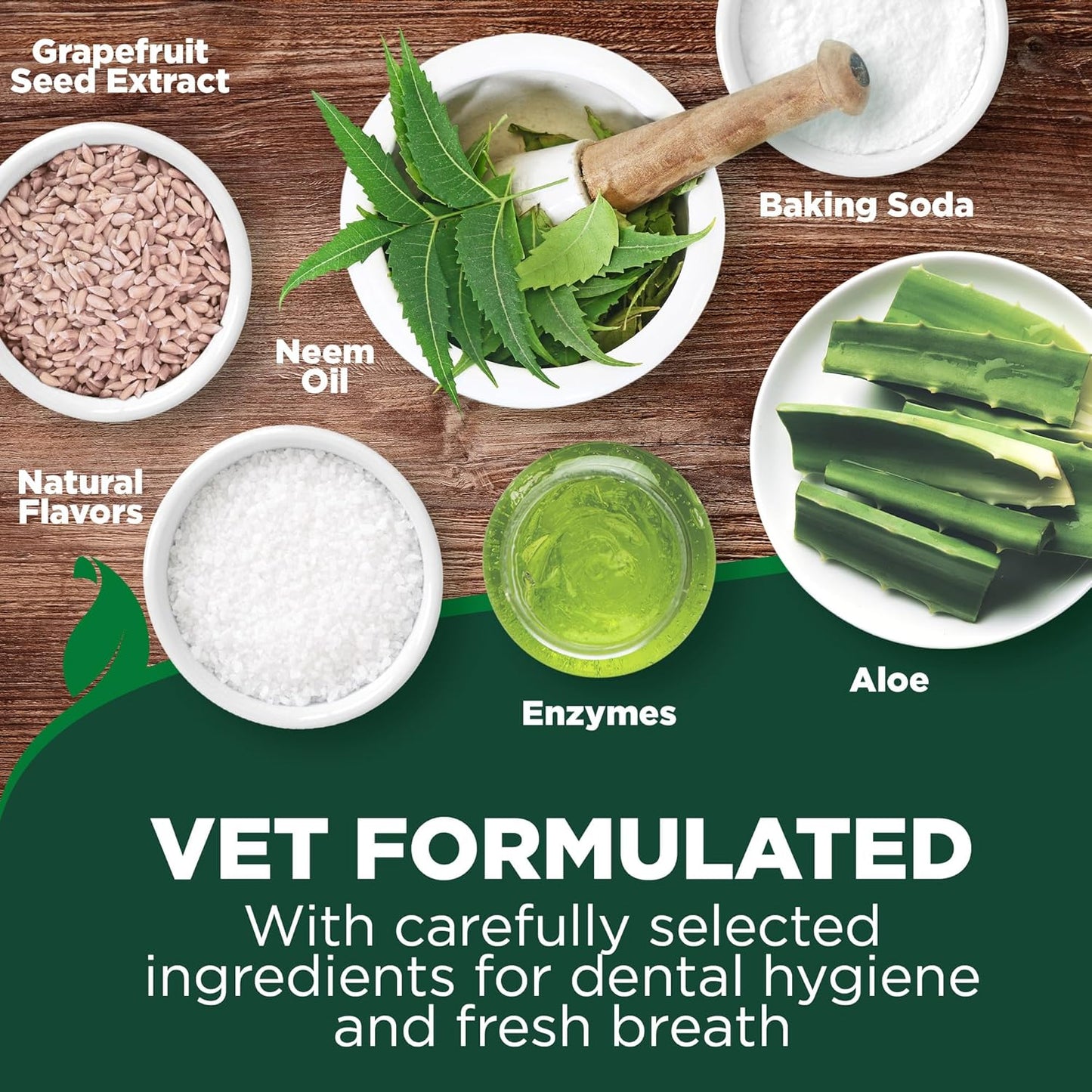 Vet's Best Gel de pasta dental enzimática para perros 3.5 oz