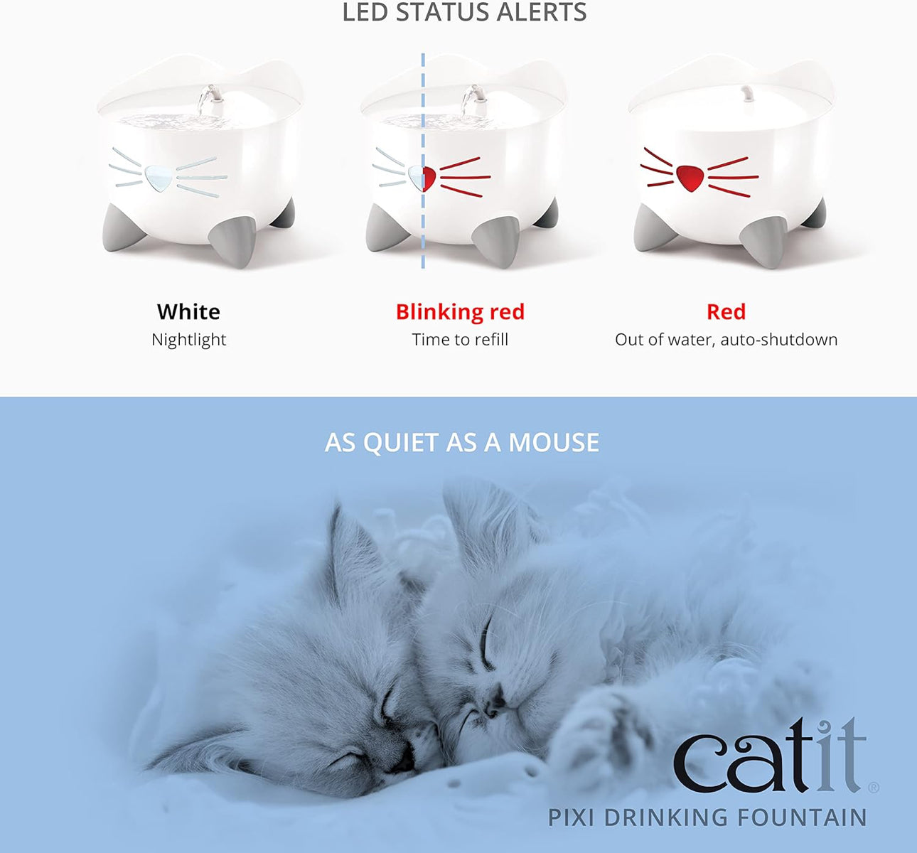 Catit PIXI - Fuente de agua para gatos