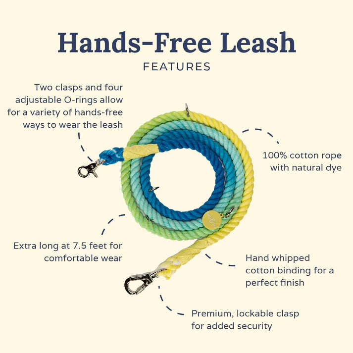 Lucy and co- Hands-Free Rope Leash