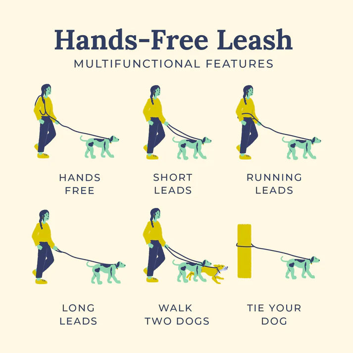 Lucy and co- Hands-Free Rope Leash