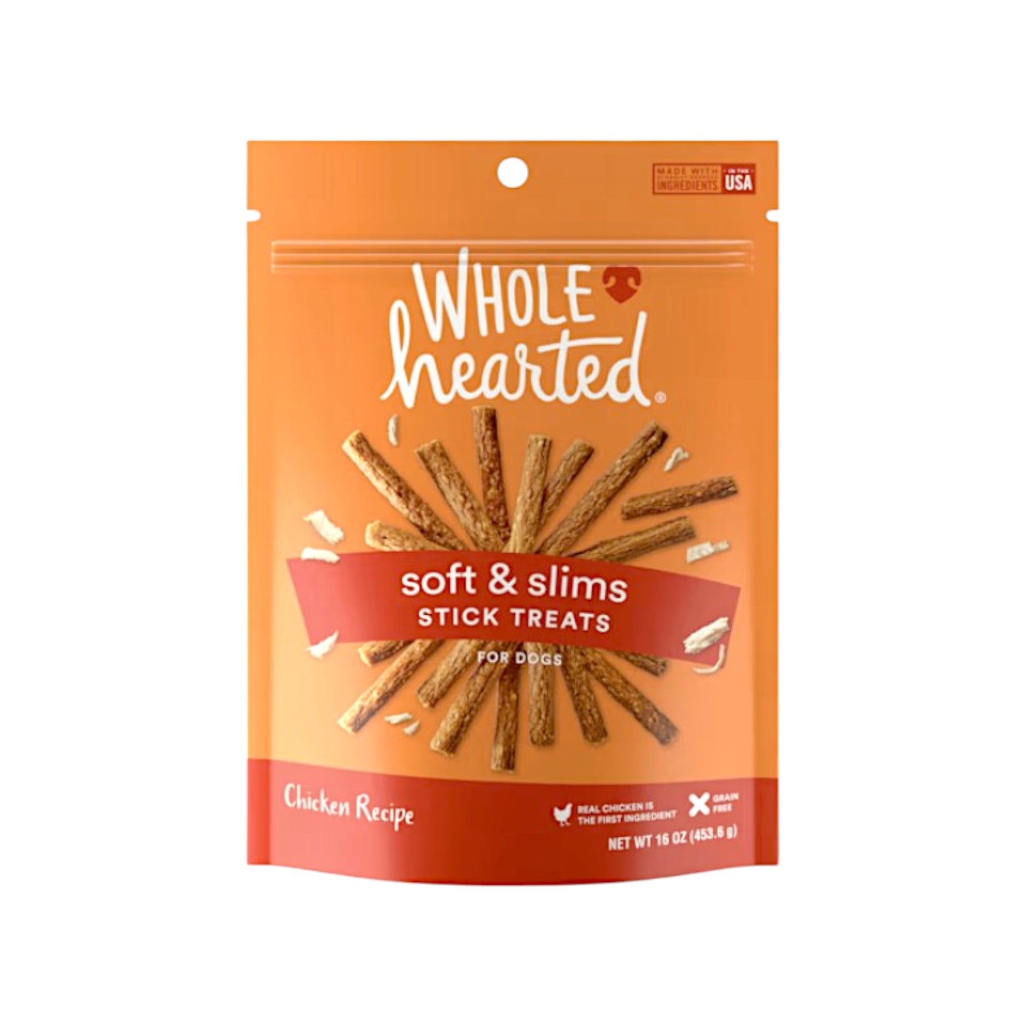 WholeHearted Grain Free Soft and Chewy Chicken Recipe Treats