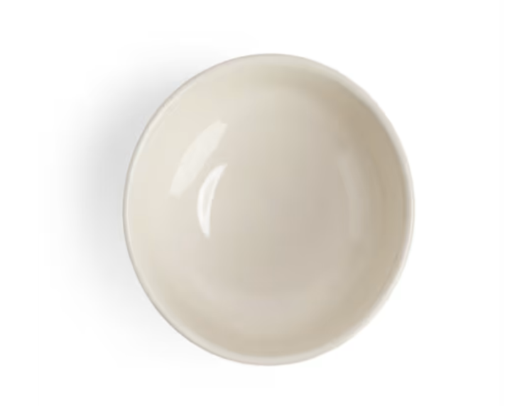 EveryYay Cream Ceramic Dog Bowl, 3.4 Cups