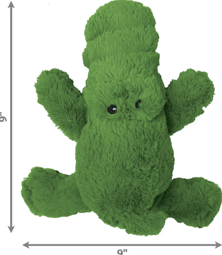 KONG Cozie Ali the Alligator Dog Toy, Medium
