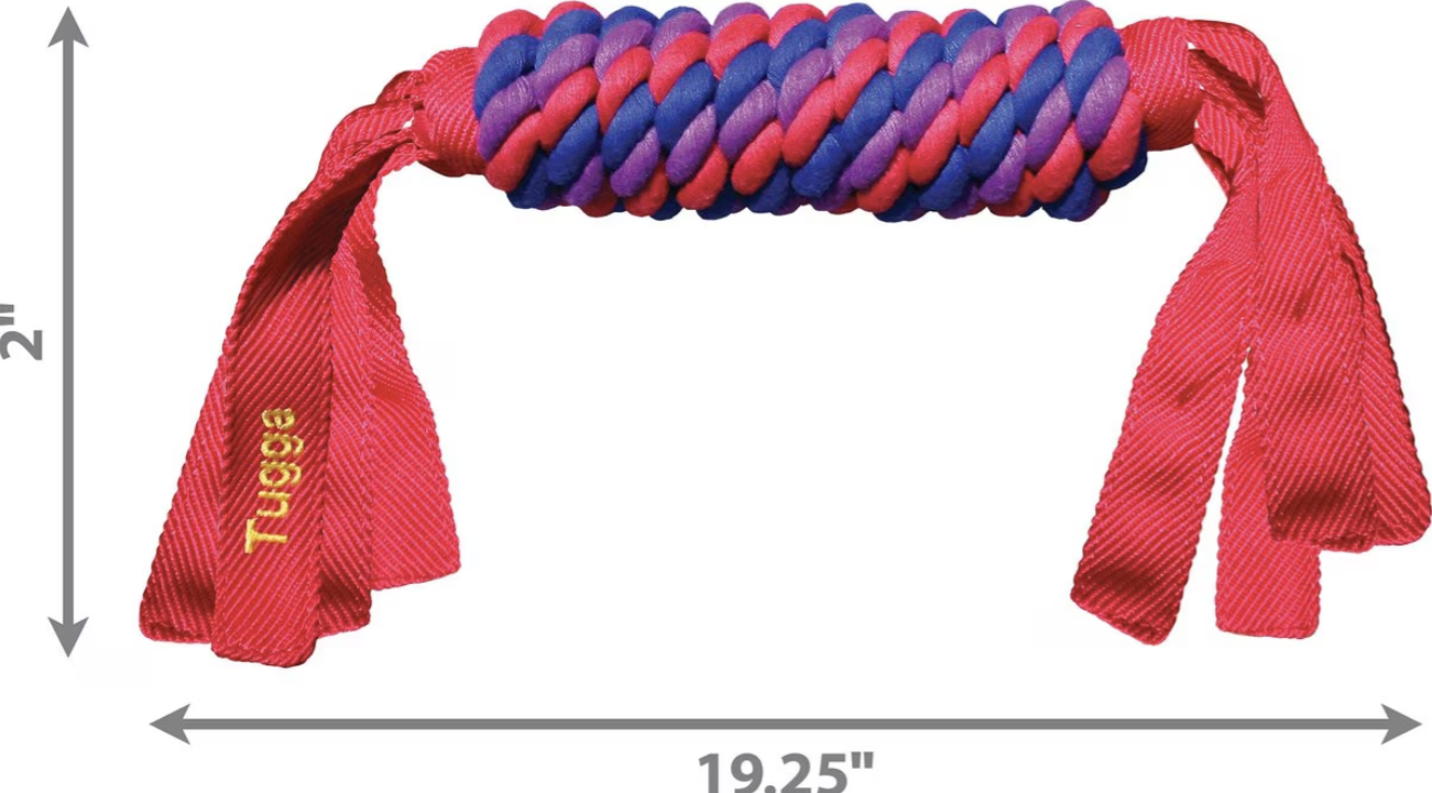 KONG Tugga Wubba Dog Toy, Color Varies, Large