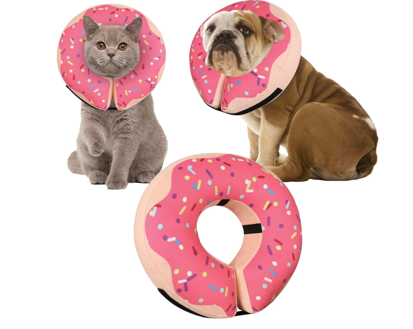 Collar de dona de recuperación para perros y gatos