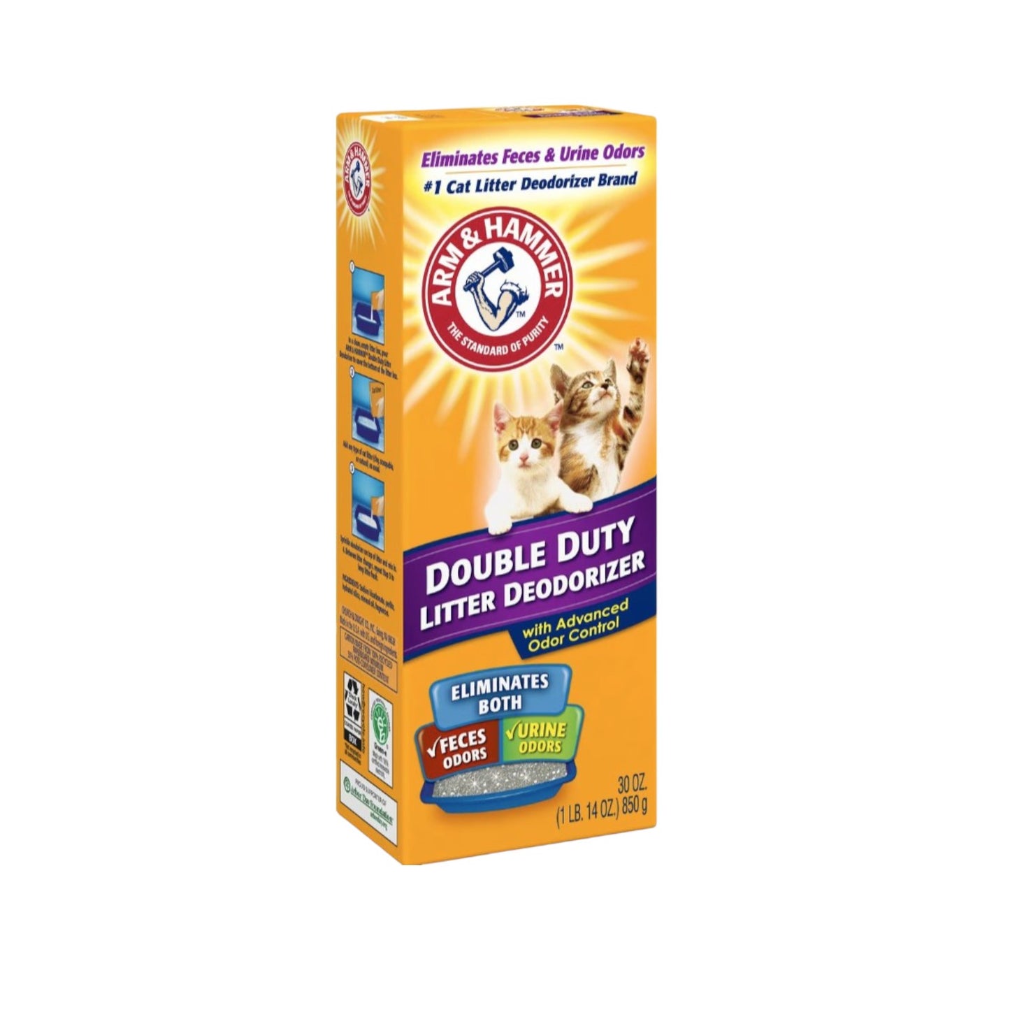 Arm & Hammer Litter Baking Soda Double Duty Cat Litter Deodorizer