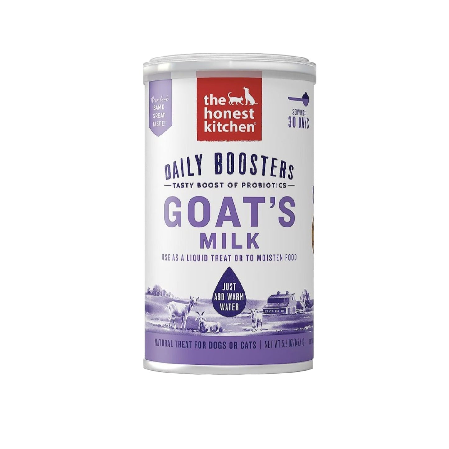 The Honest Kitchen - Goat Milk probiotics para perros y gatos