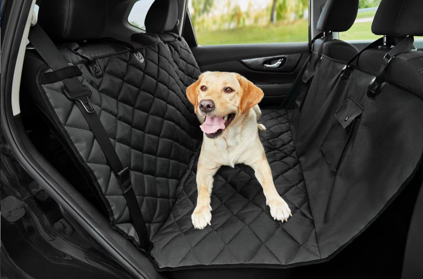 Protector Quilted de asiento trasero completo