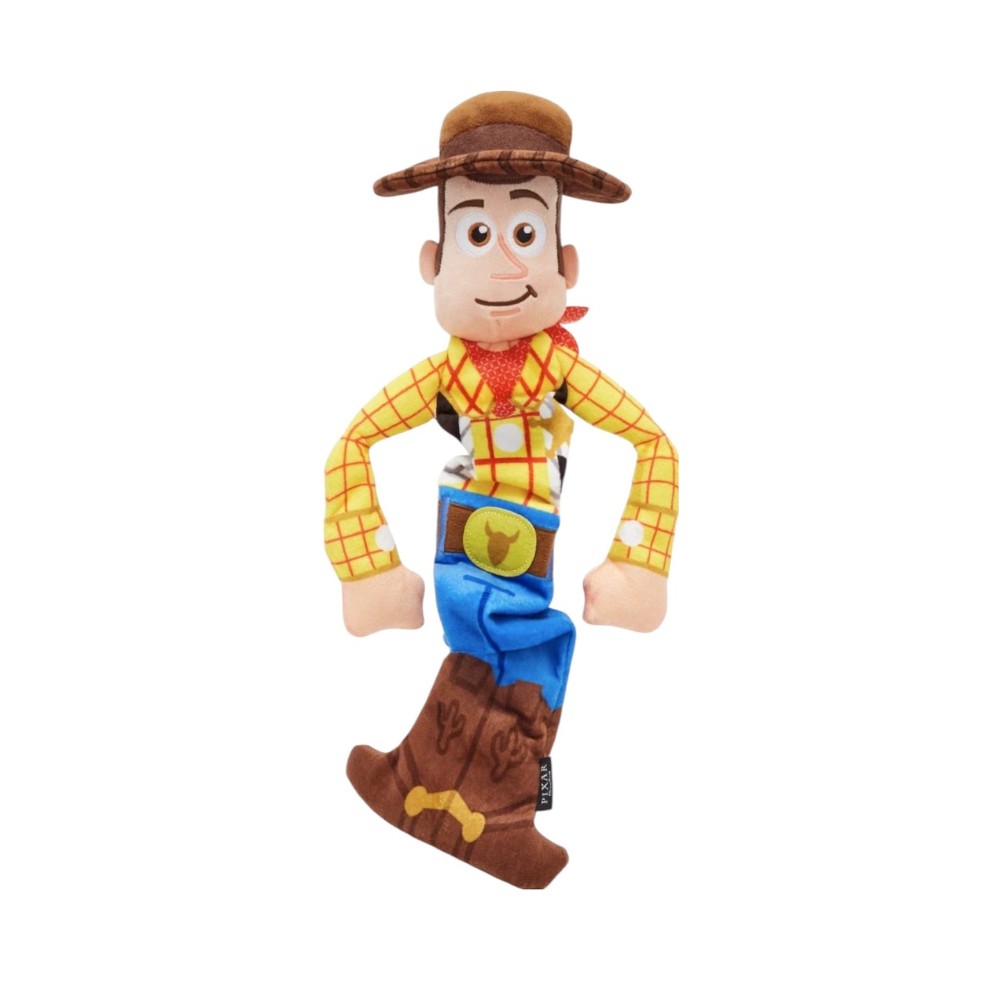 Pixar Woody Bungee Plush Squeaky Dog Toy