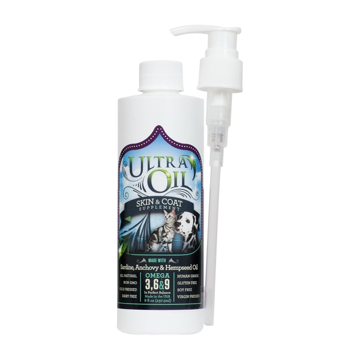 Ultra oil- aceite para la piel y el pelaje para perros y gatos