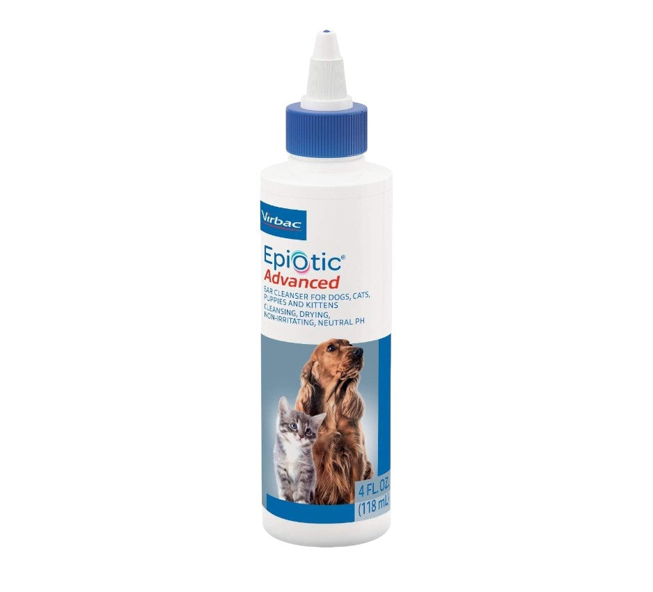 Limpiador de oídos Virbac Epi-Otic Advanced, 4 onza