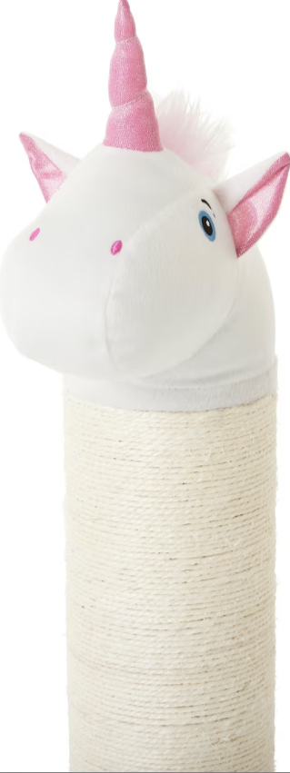 Animal Series Cat Scratching Post, Unicorn