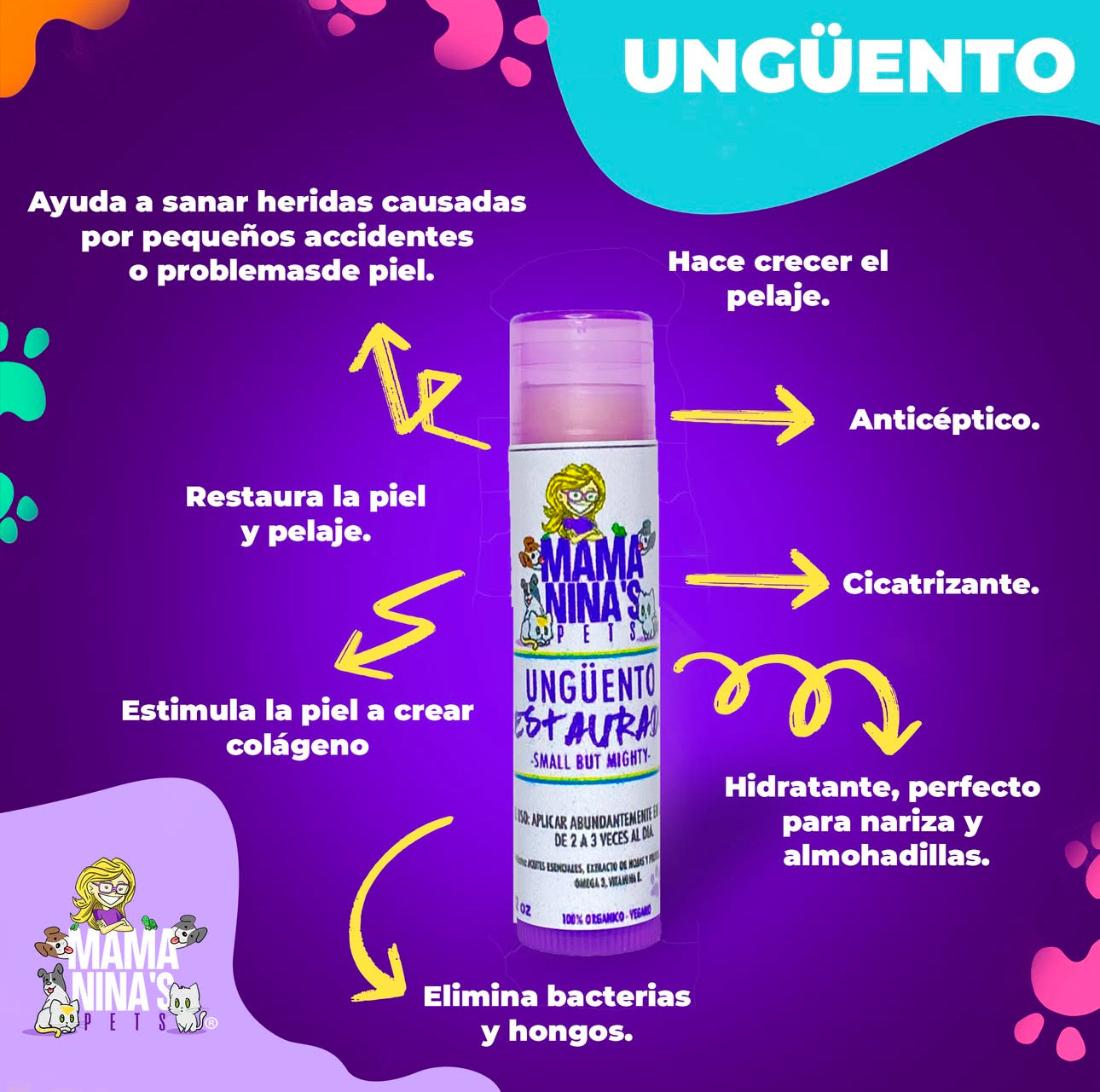 Ungüento restaurador mamaninas